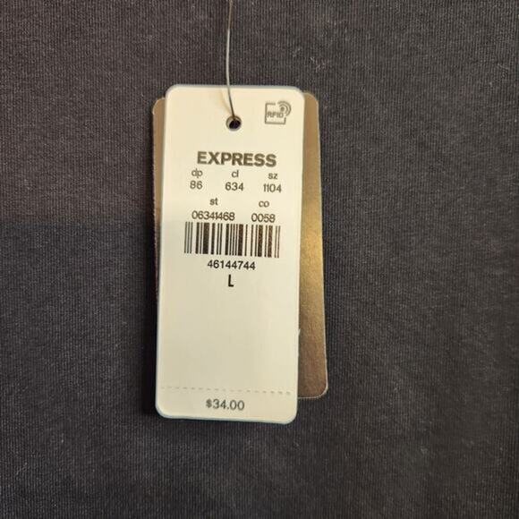 Express Contour Bodysuit / Large‎ /Black / New With Defects - Picture 5 of 5